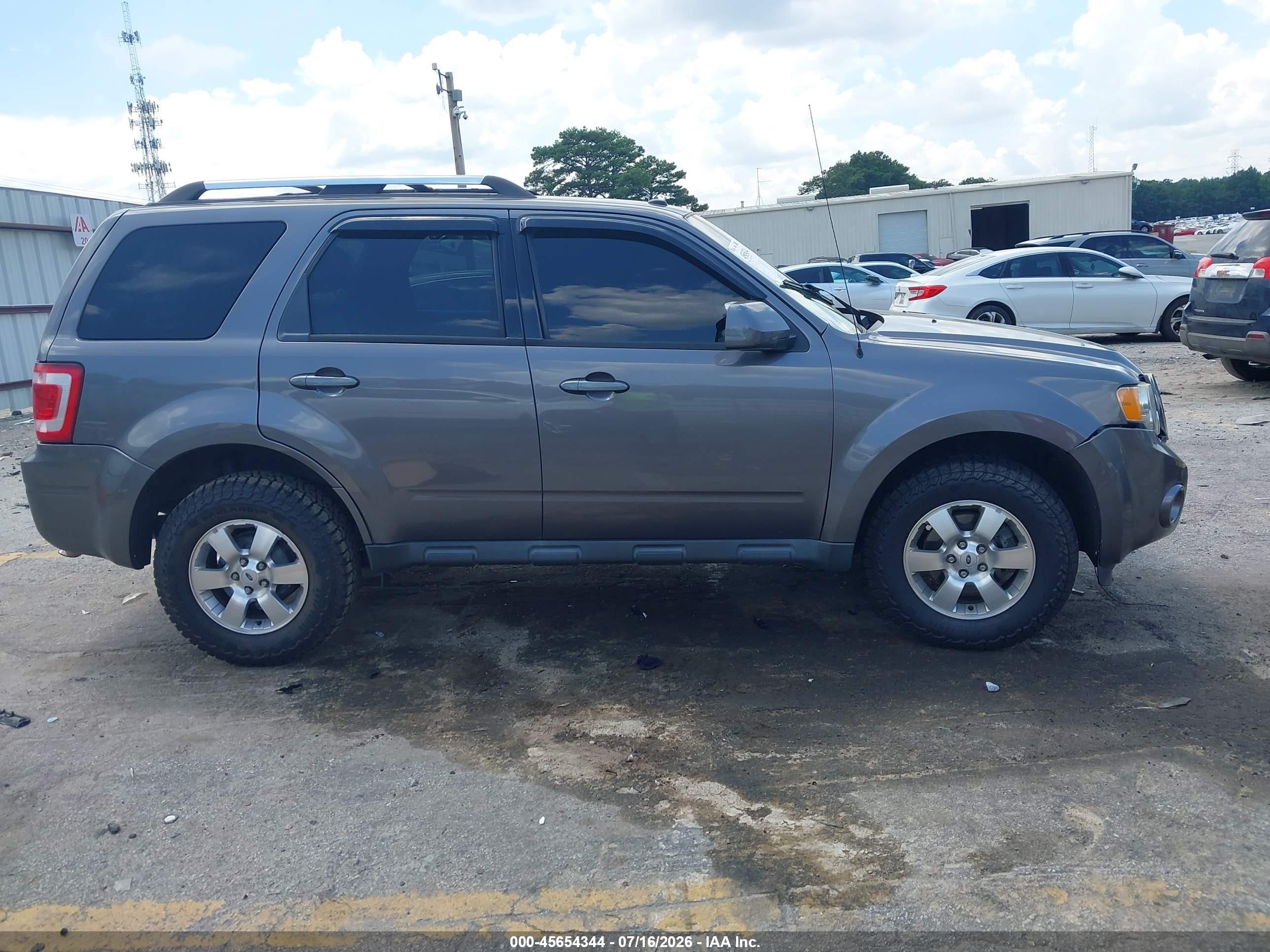 2011 Ford Escape Limited Gray vin: 1FMCU0EG2BKC69188