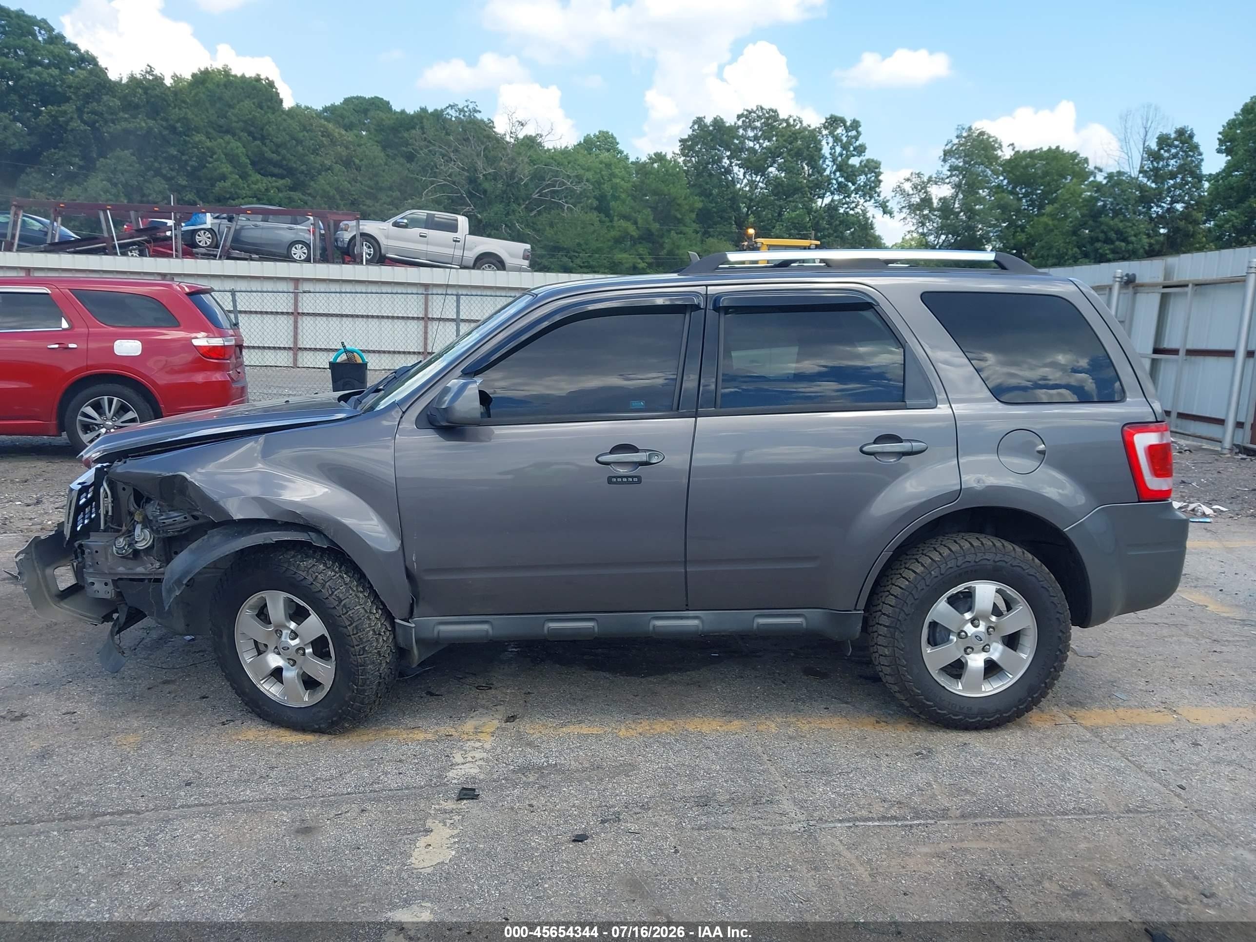 2011 Ford Escape Limited Gray vin: 1FMCU0EG2BKC69188