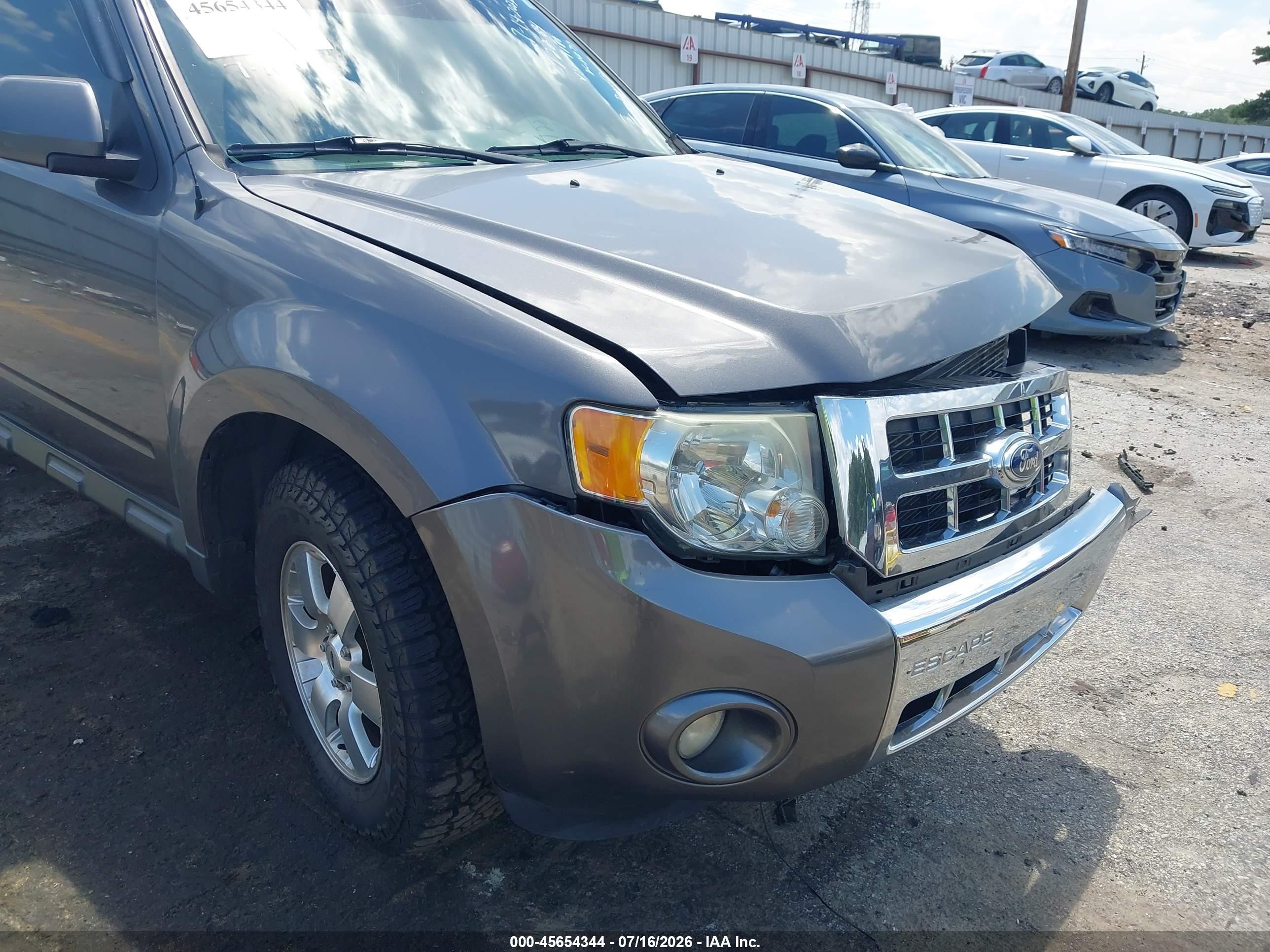 2011 Ford Escape Limited Gray vin: 1FMCU0EG2BKC69188
