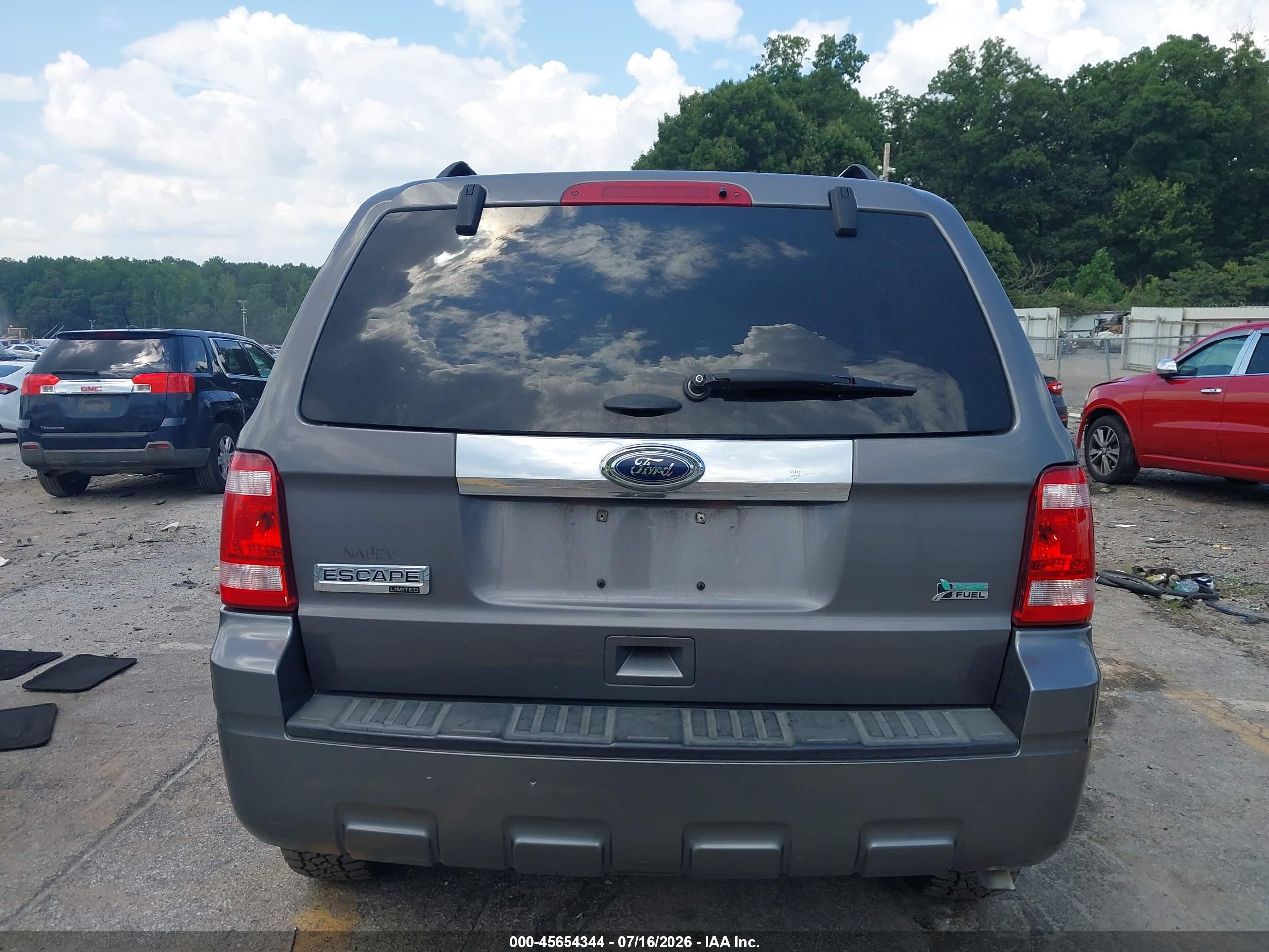 2011 Ford Escape Limited Gray vin: 1FMCU0EG2BKC69188