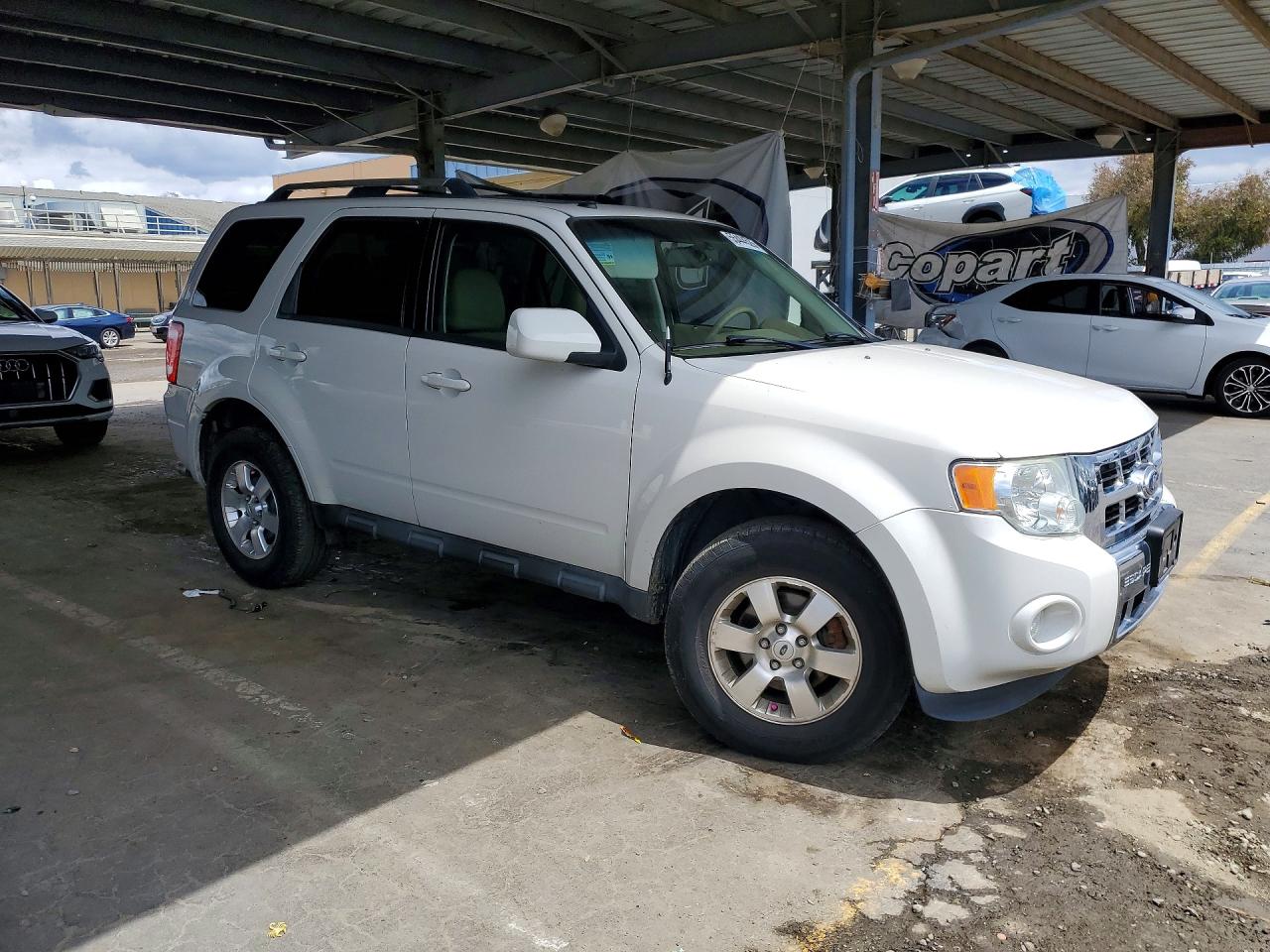 2012 Ford Escape Limited White vin: 1FMCU0EG2CKA24540