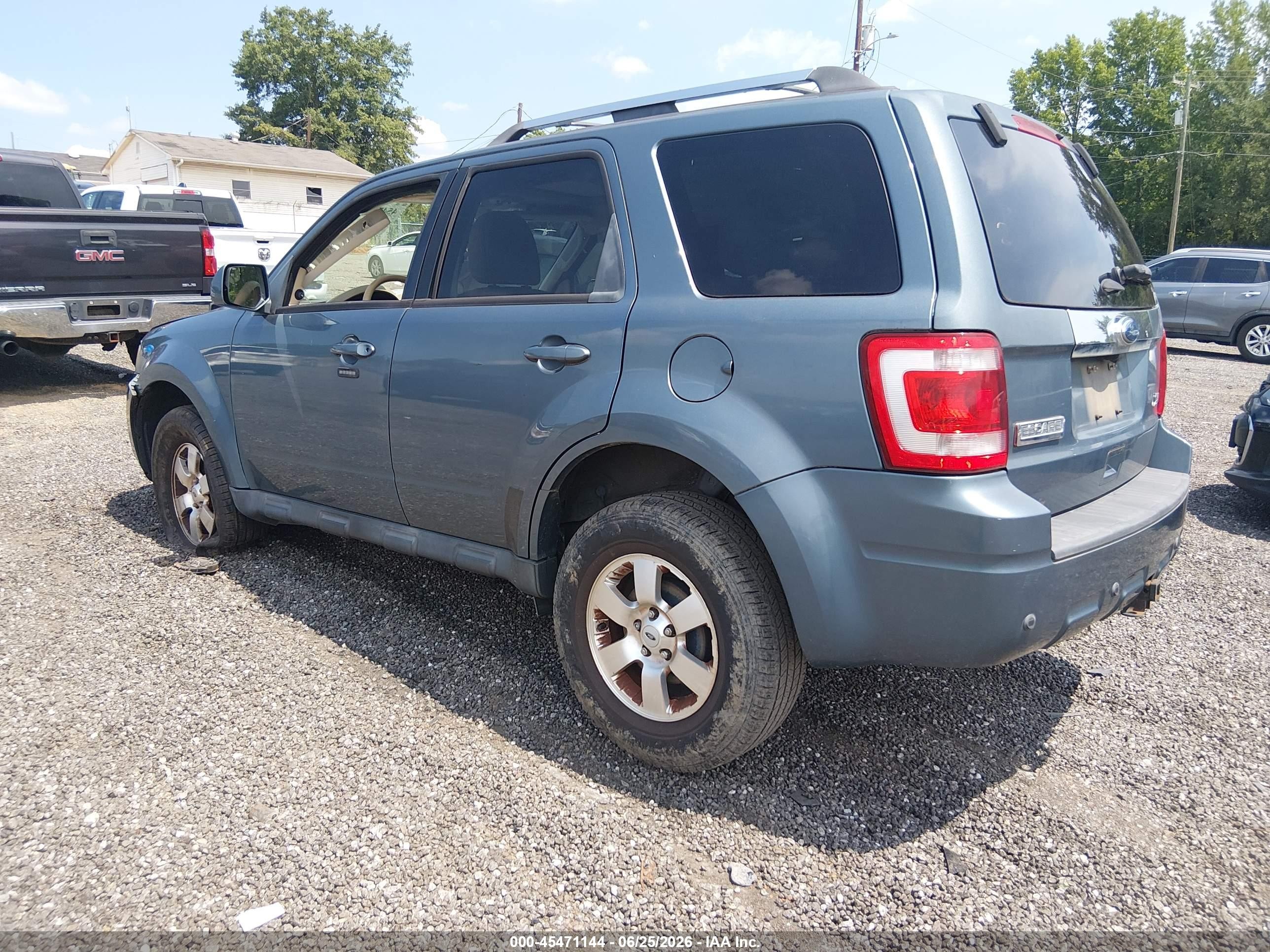 2012 Ford Escape Limited Blue vin: 1FMCU0EG2CKB16067