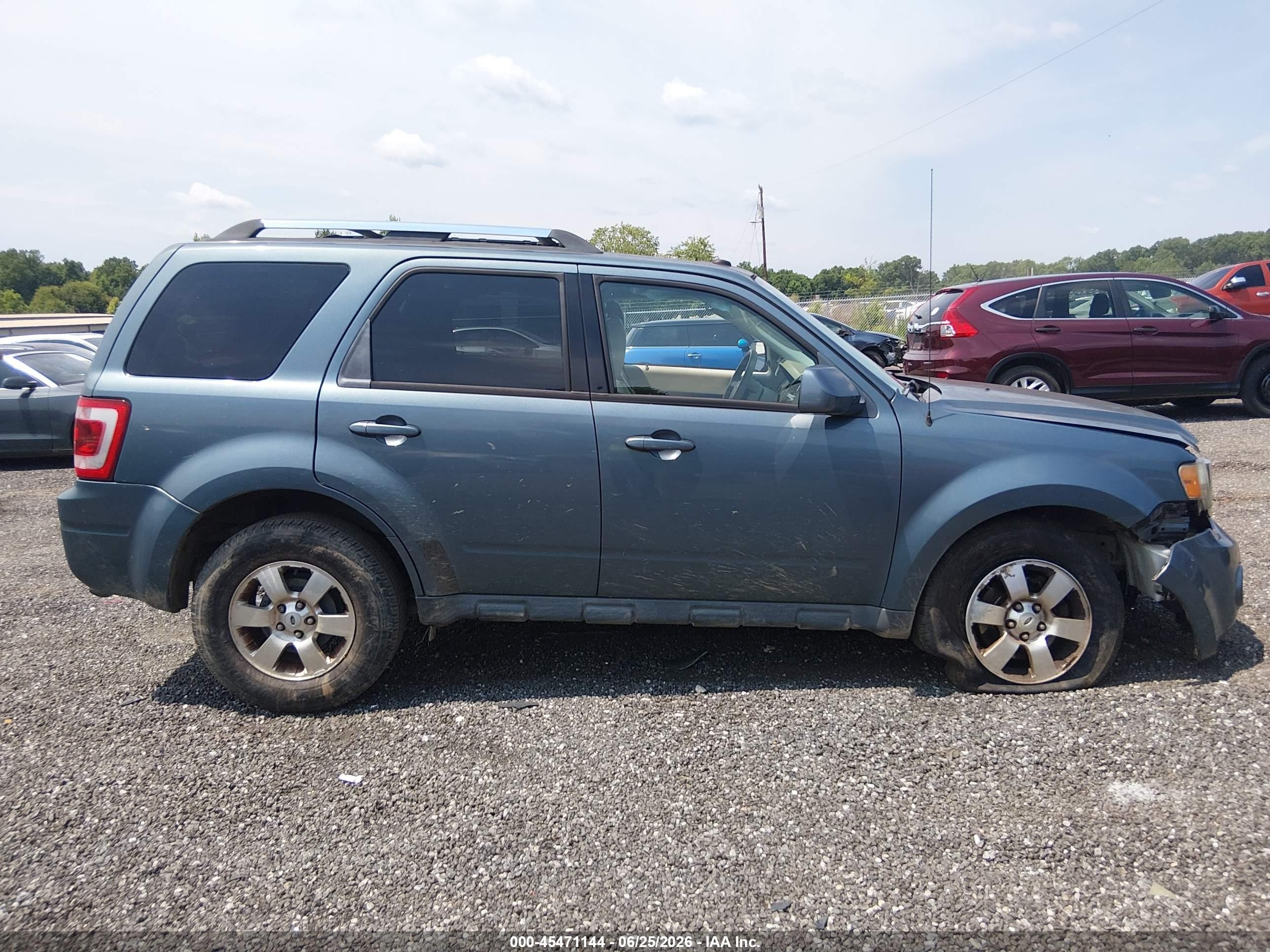 2012 Ford Escape Limited Blue vin: 1FMCU0EG2CKB16067