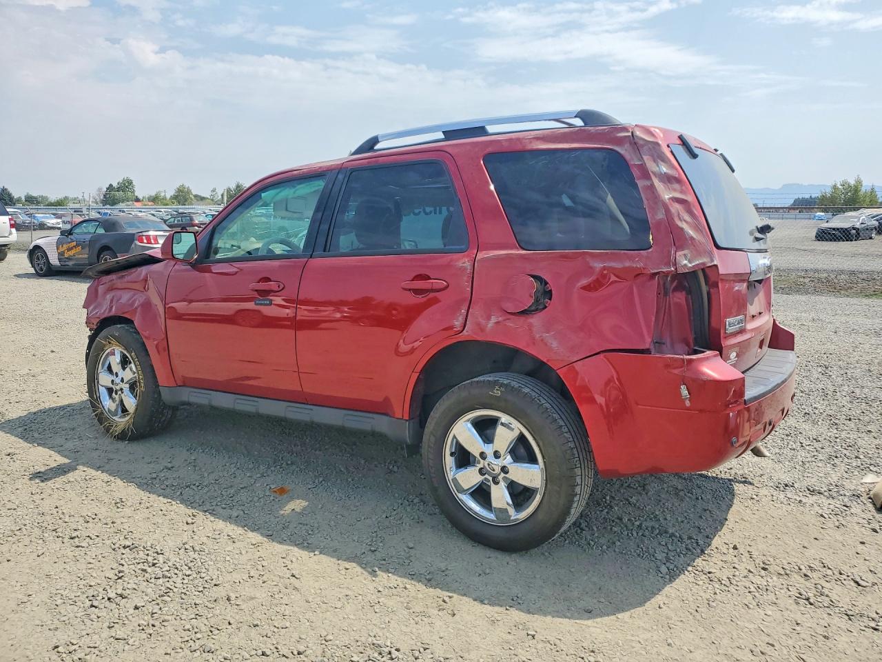 2012 Ford Escape Limited Red vin: 1FMCU0EG2CKB21026