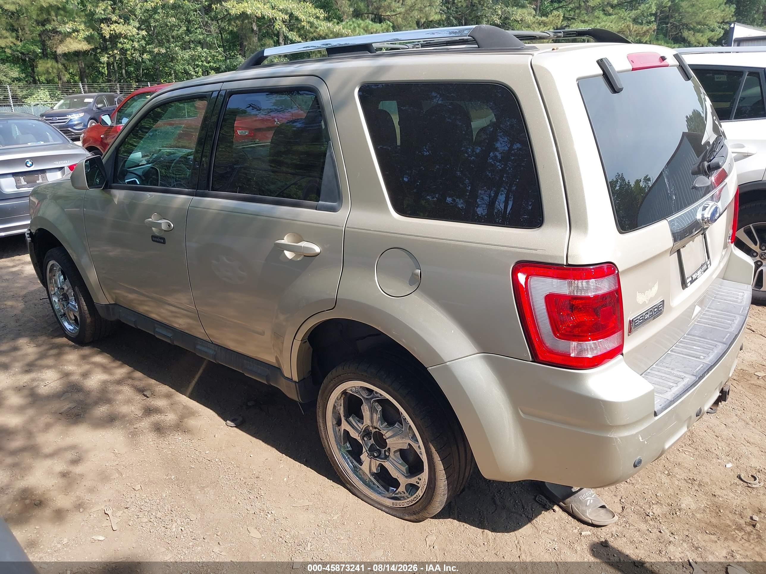 2012 Ford Escape Limited Золотой vin: 1FMCU0EG2CKC16993