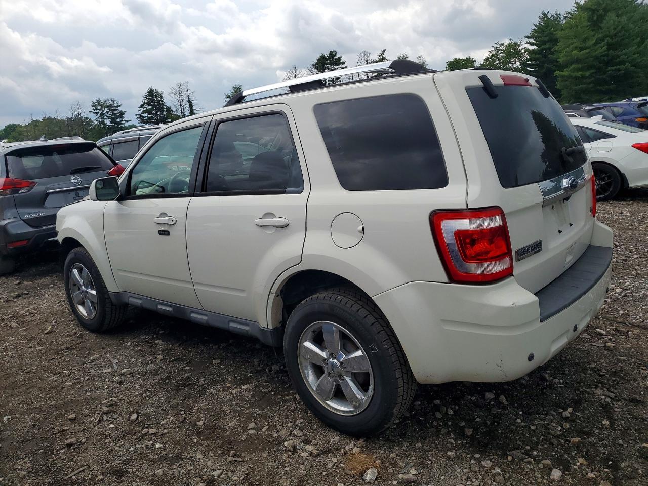 2010 Ford Escape Limited White vin: 1FMCU0EG3AKB95746