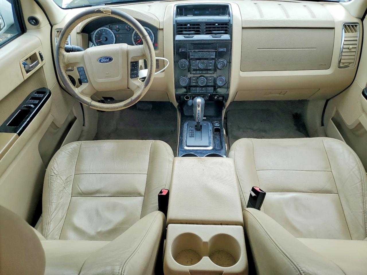 2010 Ford Escape Limited White vin: 1FMCU0EG3AKB95746