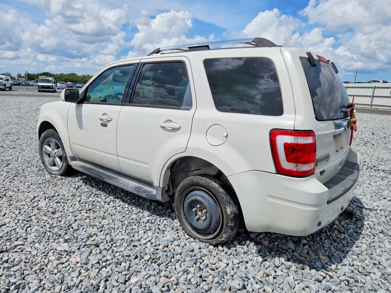 2011 Ford Escape Limited White vin: 1FMCU0EG3BKA72577