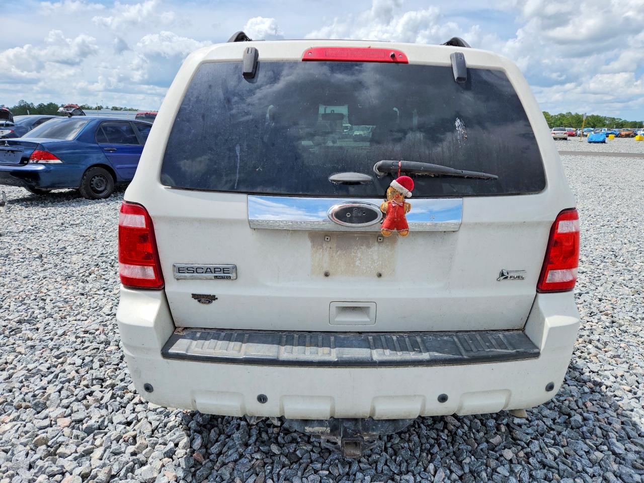2011 Ford Escape Limited White vin: 1FMCU0EG3BKA72577