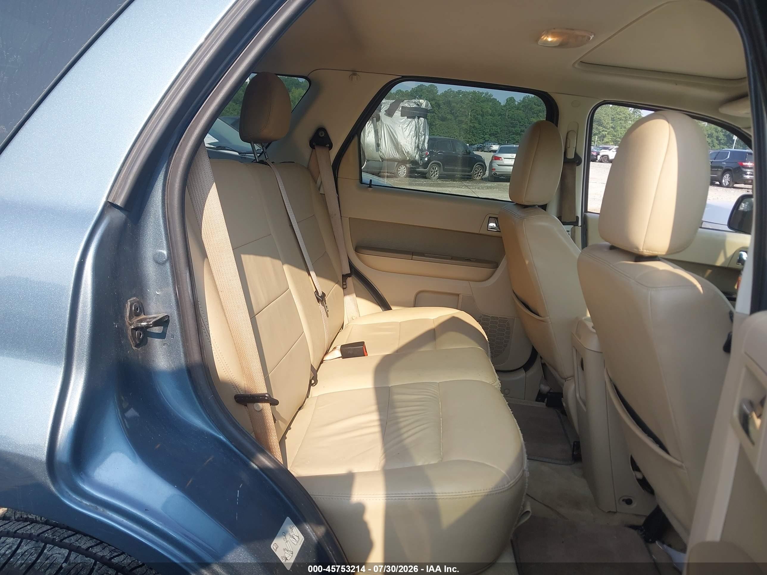 2011 Ford Escape Limited Blue vin: 1FMCU0EG3BKB18876
