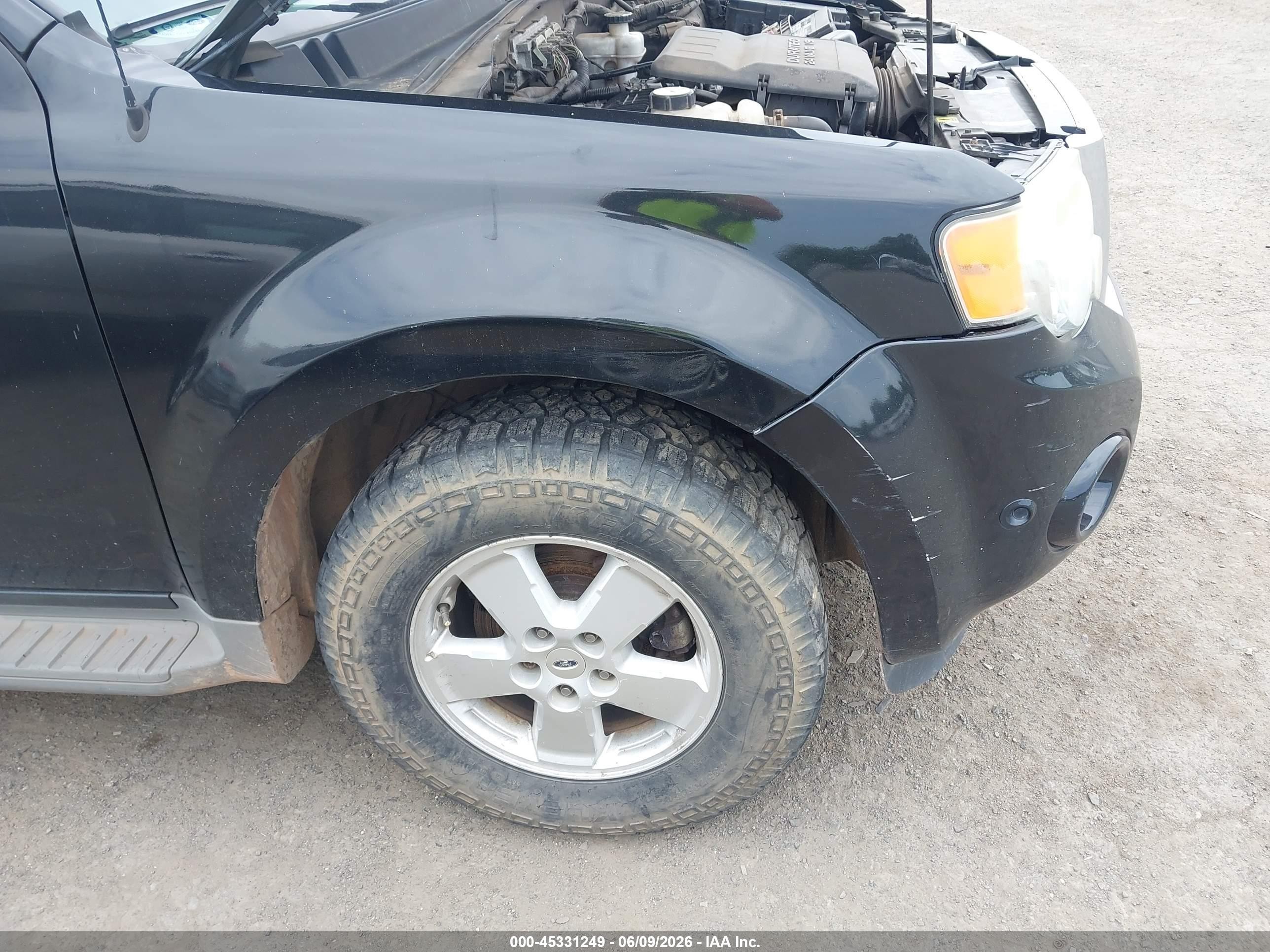 2011 Ford Escape Limited Black vin: 1FMCU0EG3BKB95957