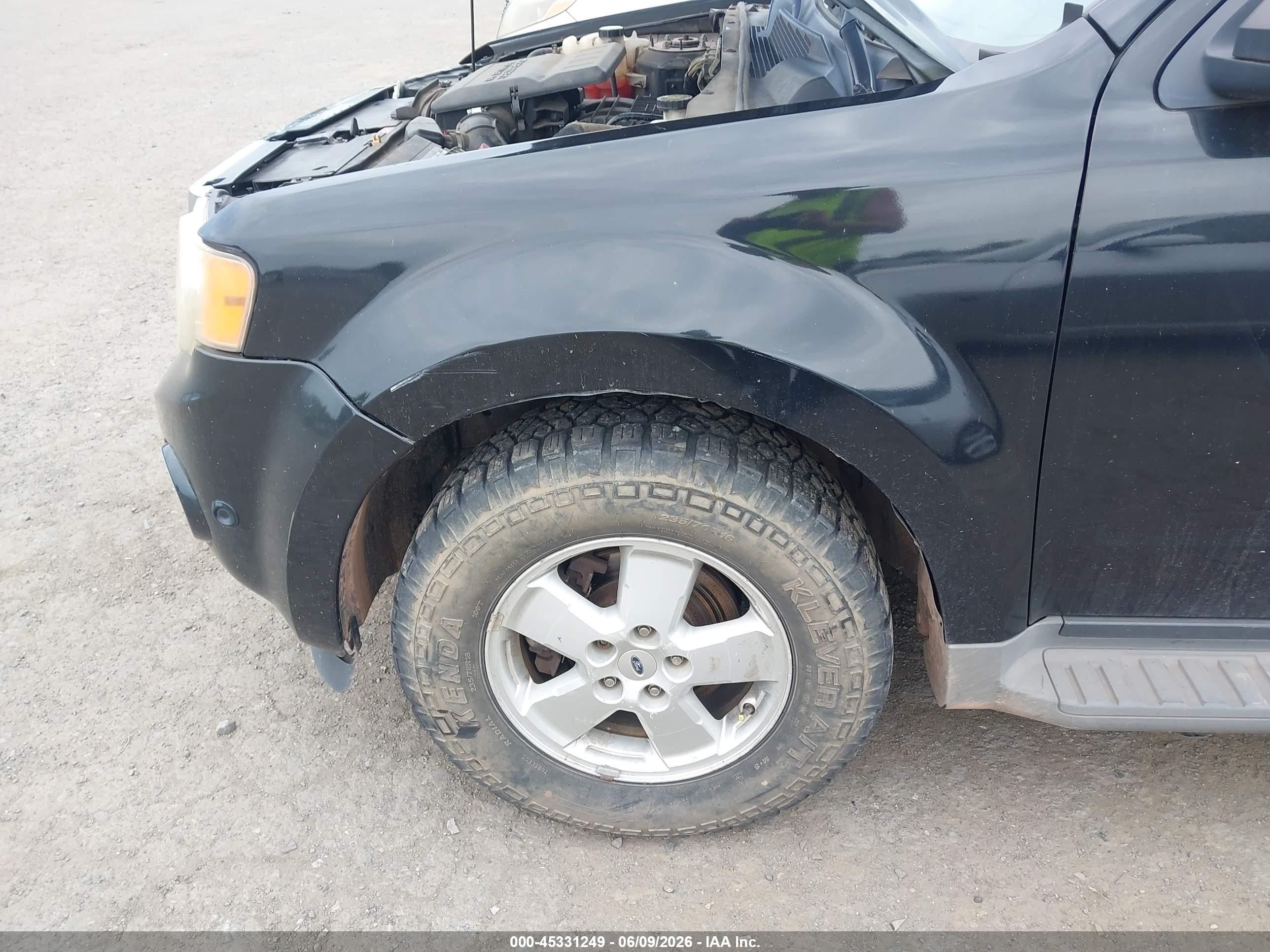2011 Ford Escape Limited Black vin: 1FMCU0EG3BKB95957