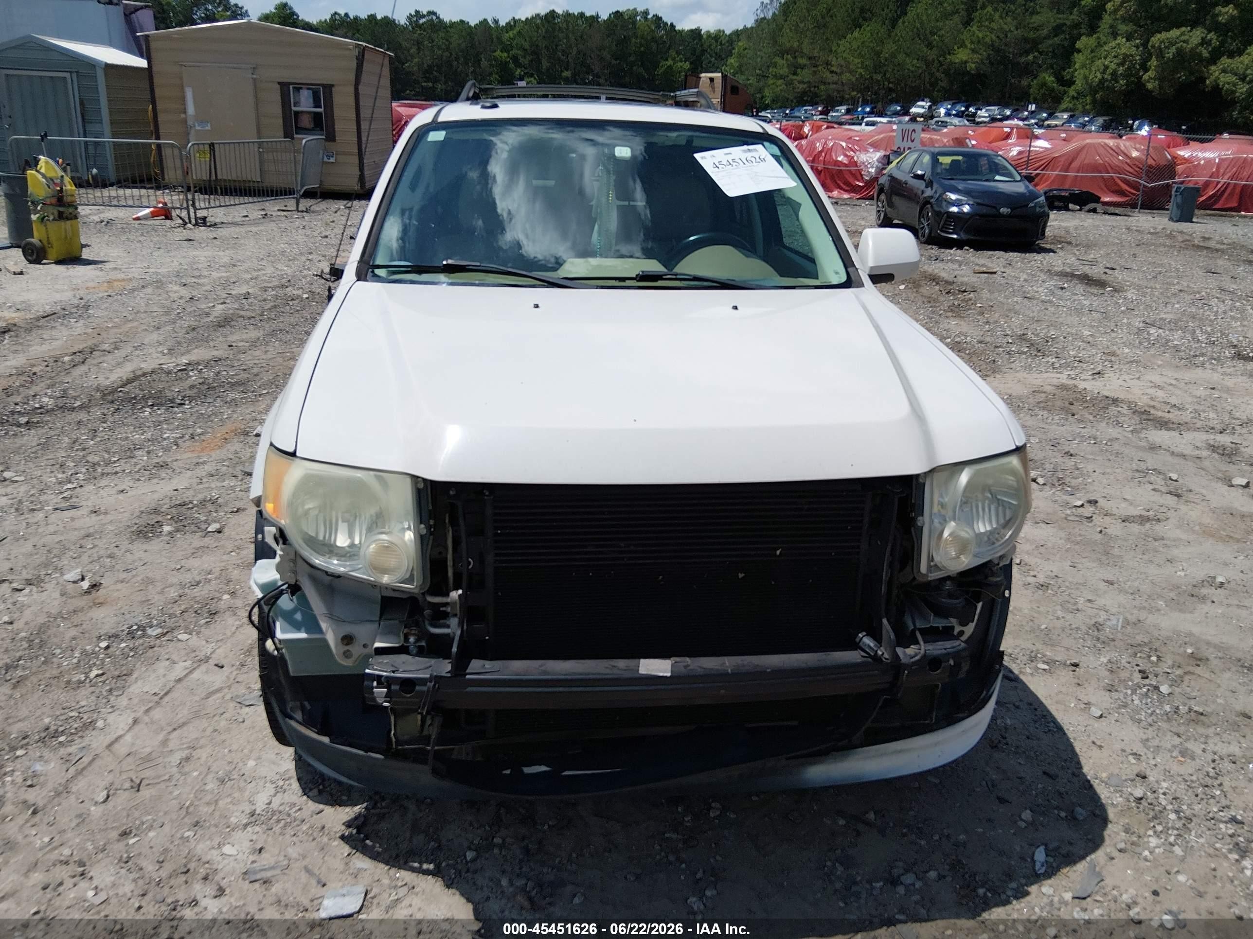 2011 Ford Escape Limited White vin: 1FMCU0EG3BKC47751