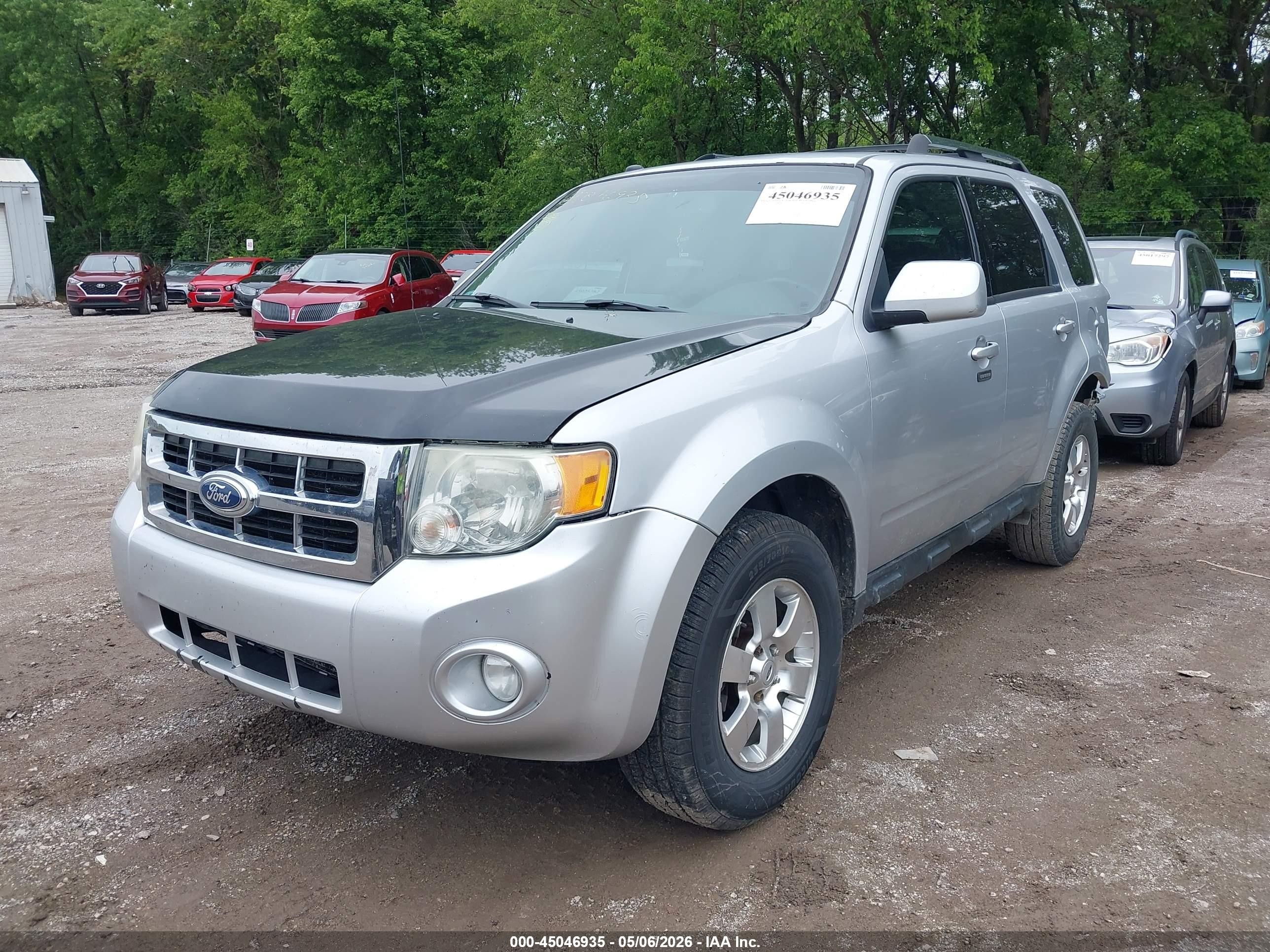 2012 Ford Escape Limited Silver vin: 1FMCU0EG3CKA44635
