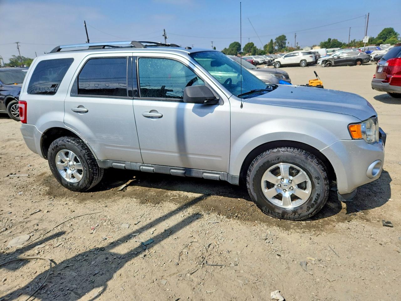 2012 Ford Escape Limited Silver vin: 1FMCU0EG3CKA65775
