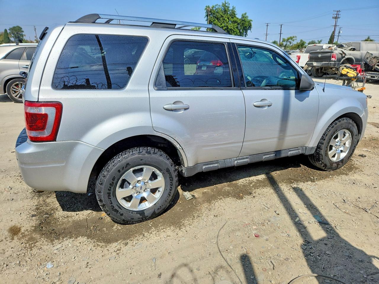 2012 Ford Escape Limited Silver vin: 1FMCU0EG3CKA65775