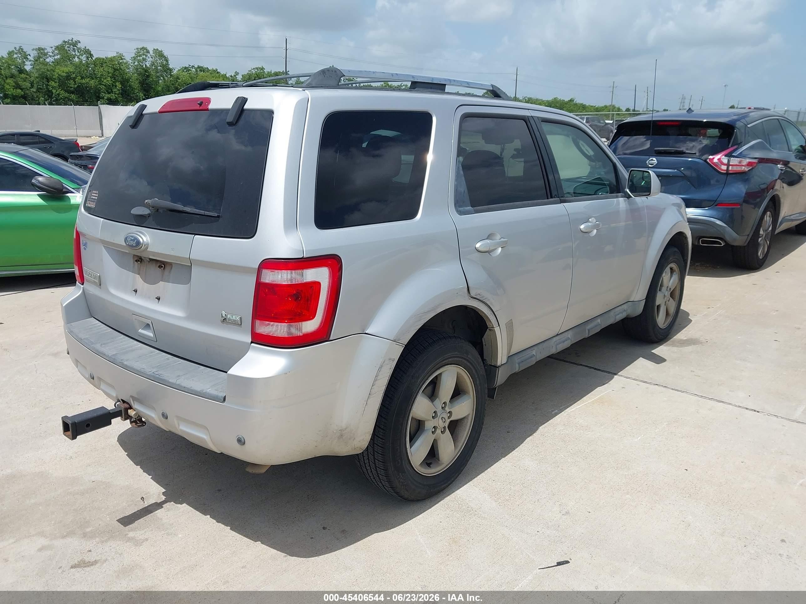 2012 Ford Escape Limited Silver vin: 1FMCU0EG3CKA75304