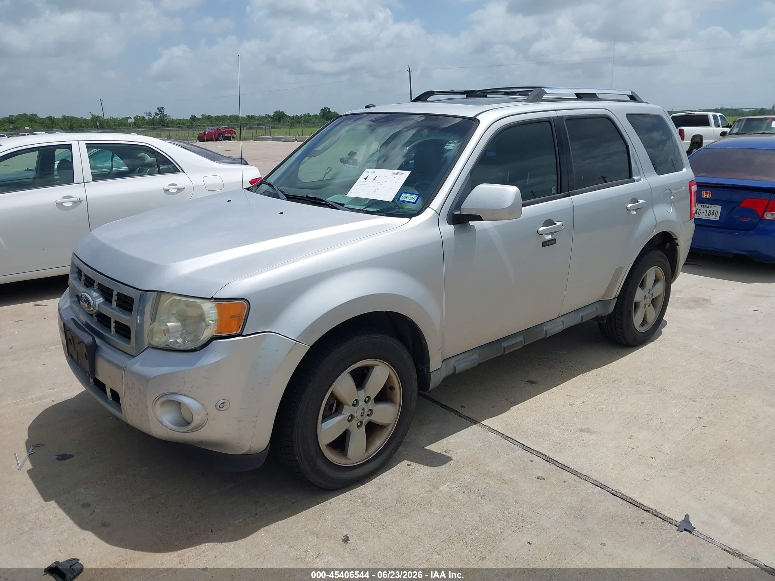 2012 Ford Escape Limited Silver vin: 1FMCU0EG3CKA75304