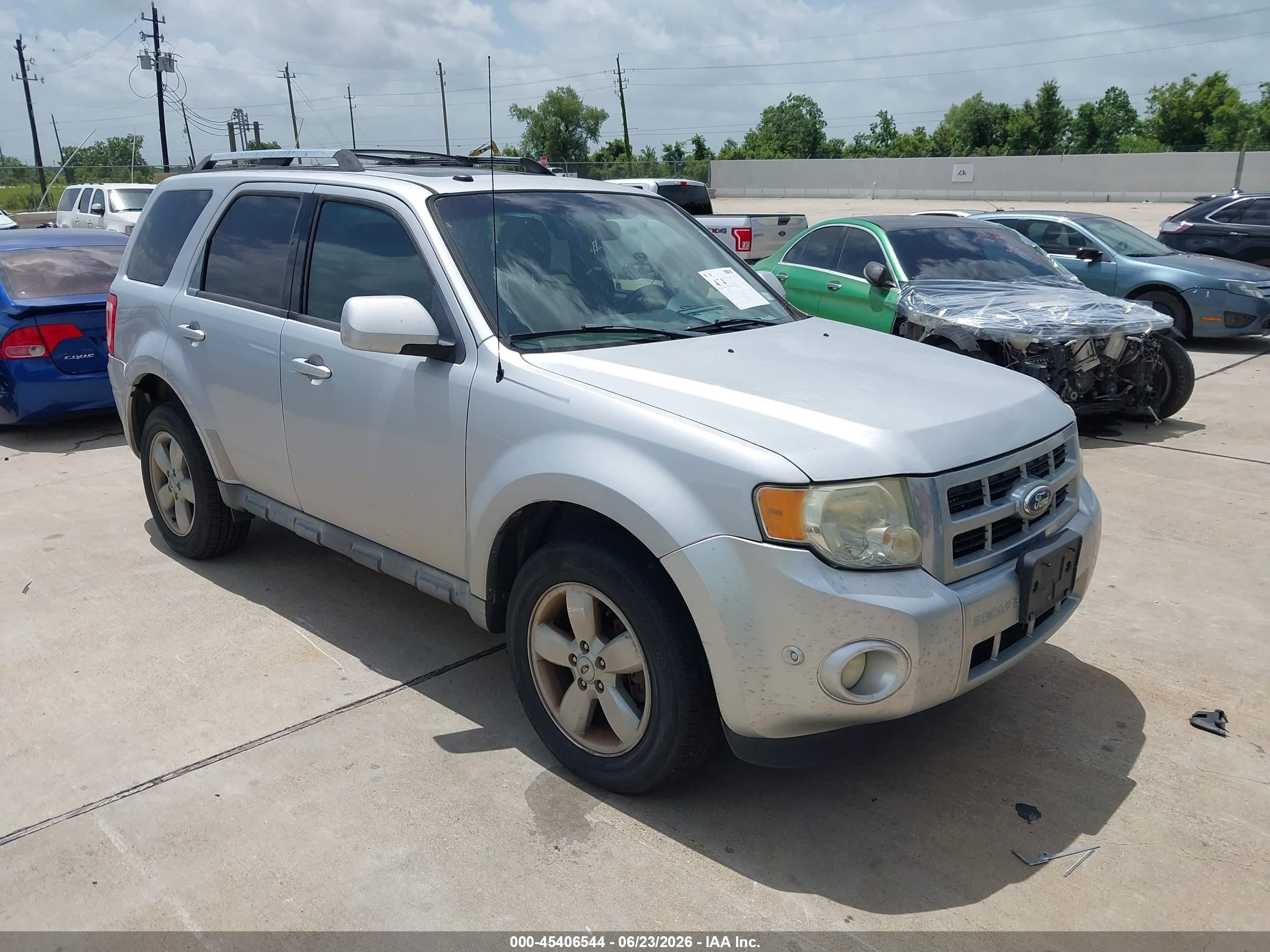 2012 Ford Escape Limited Silver vin: 1FMCU0EG3CKA75304