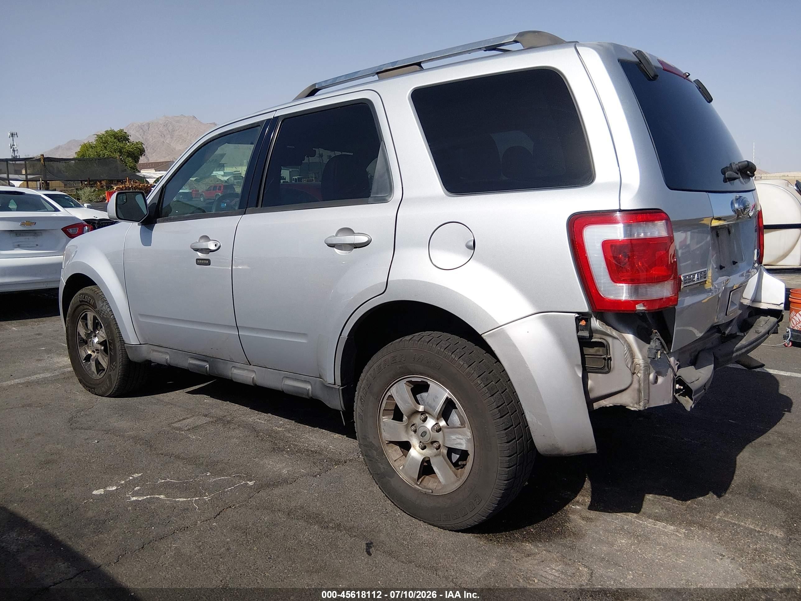 2012 Ford Escape Limited Gray vin: 1FMCU0EG3CKA77005