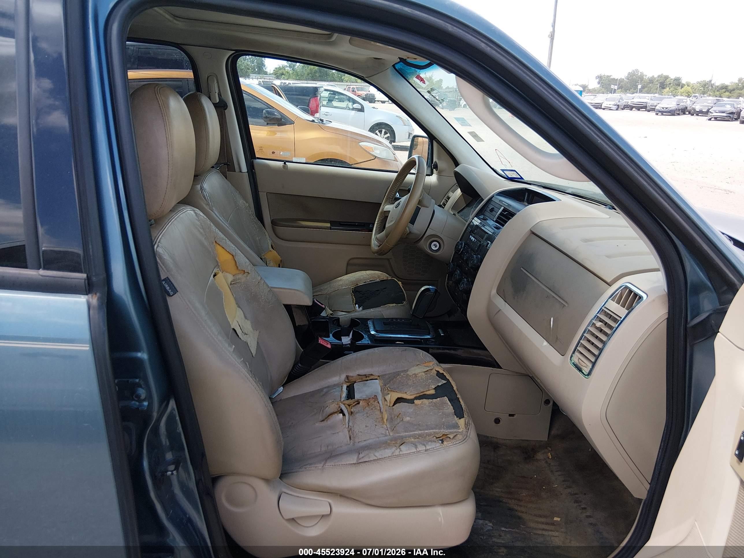 2012 Ford Escape Limited Light Blue vin: 1FMCU0EG3CKB38577