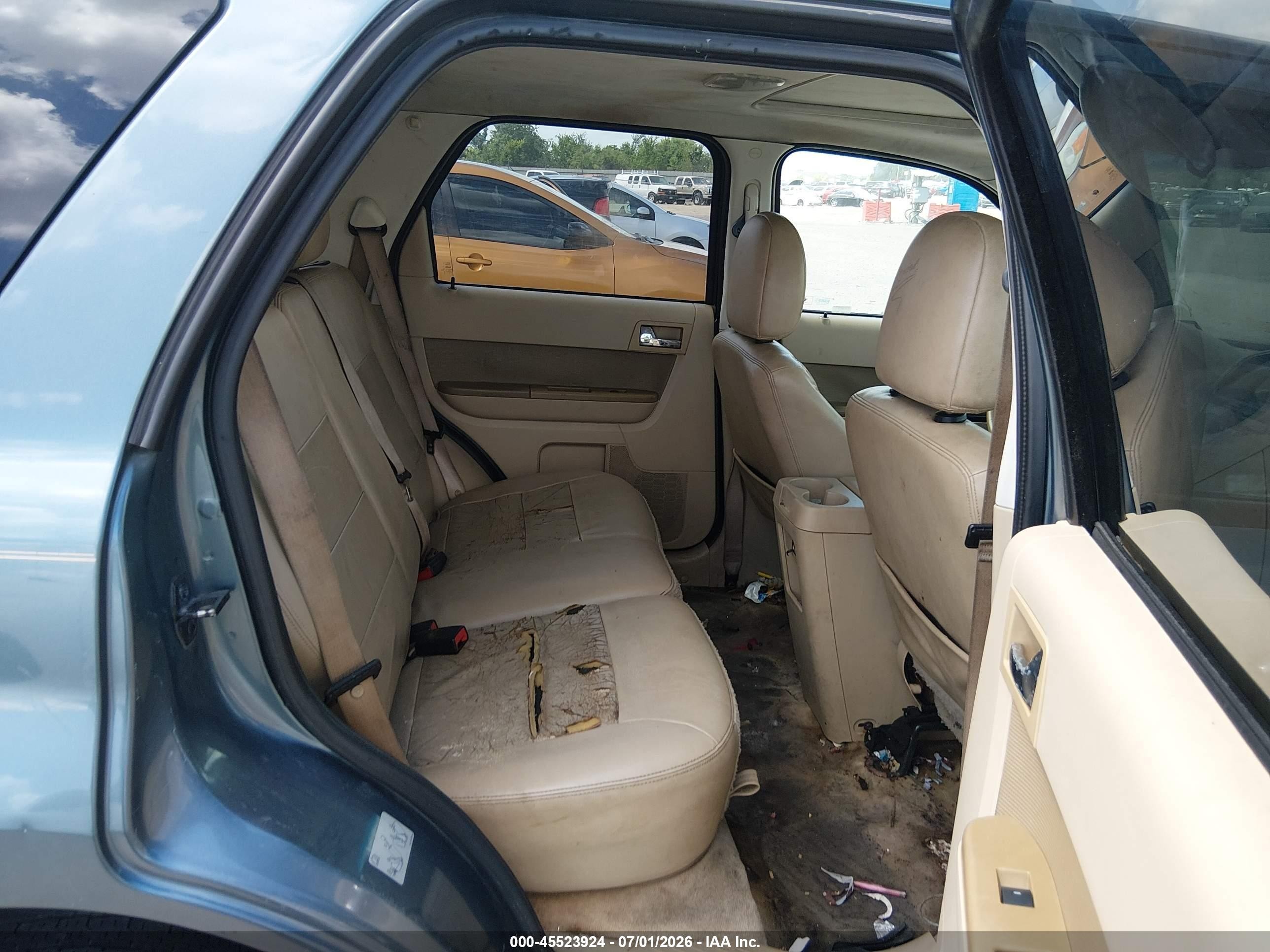 2012 Ford Escape Limited Light Blue vin: 1FMCU0EG3CKB38577