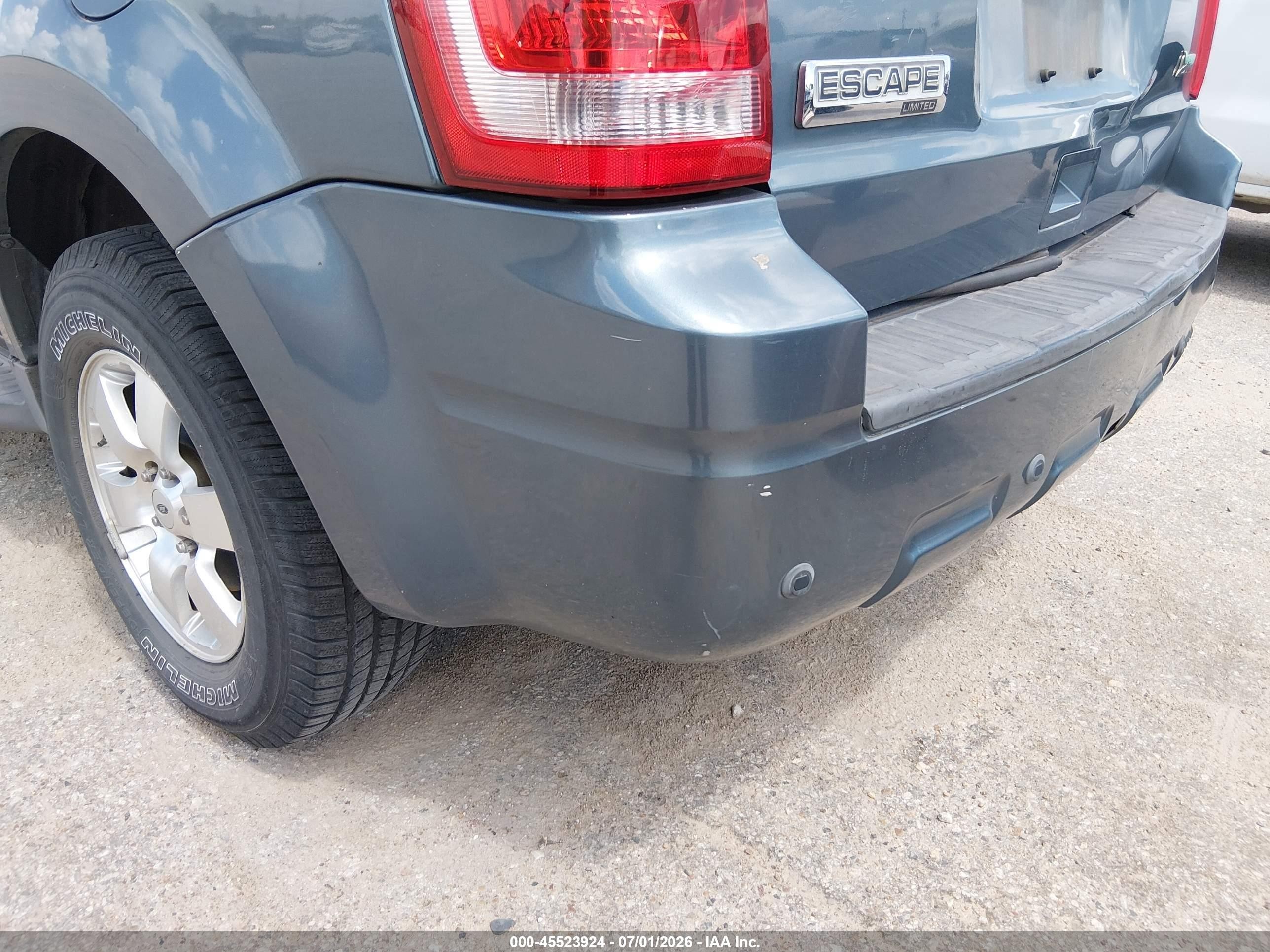 2012 Ford Escape Limited Light Blue vin: 1FMCU0EG3CKB38577