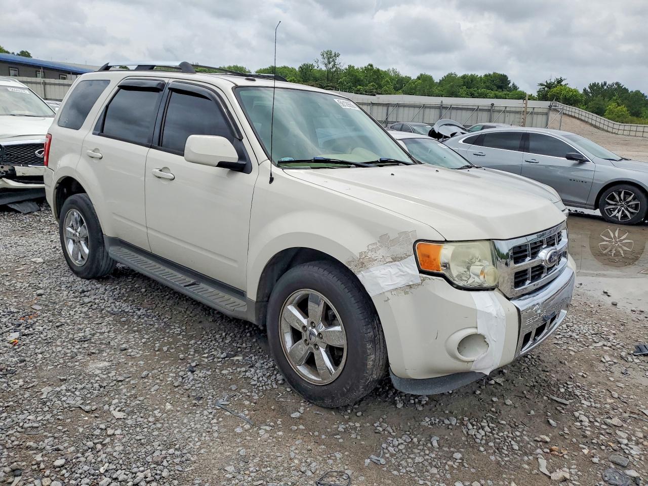 2012 Ford Escape Limited White vin: 1FMCU0EG3CKB38742