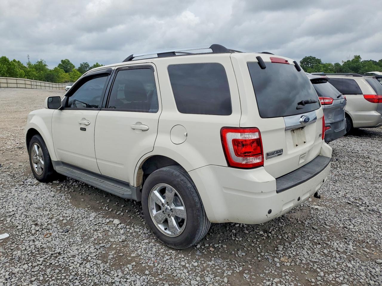 2012 Ford Escape Limited White vin: 1FMCU0EG3CKB38742