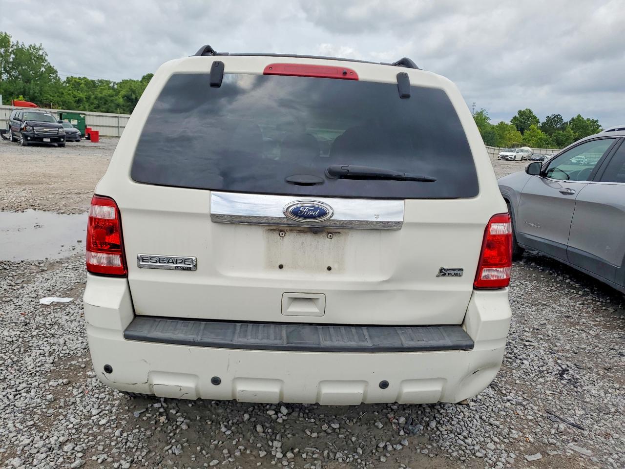 2012 Ford Escape Limited White vin: 1FMCU0EG3CKB38742