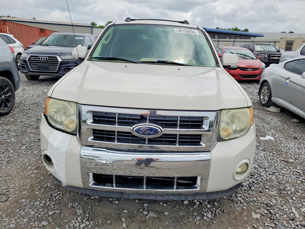 2012 Ford Escape Limited White vin: 1FMCU0EG3CKB38742