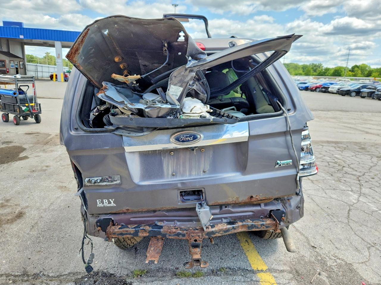 2012 Ford Escape Limited Gray vin: 1FMCU0EG3CKC16548