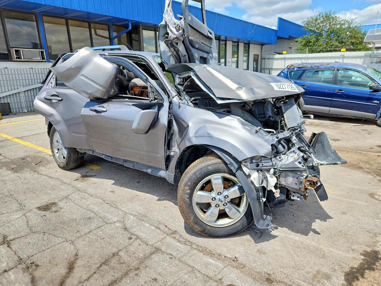 2012 Ford Escape Limited Gray vin: 1FMCU0EG3CKC16548