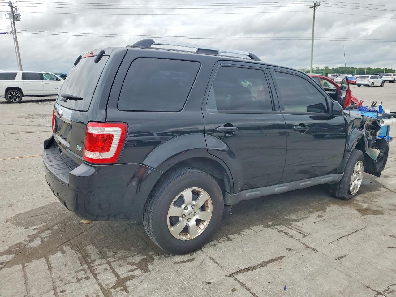 2012 Ford Escape Limited Black vin: 1FMCU0EG3CKC55074