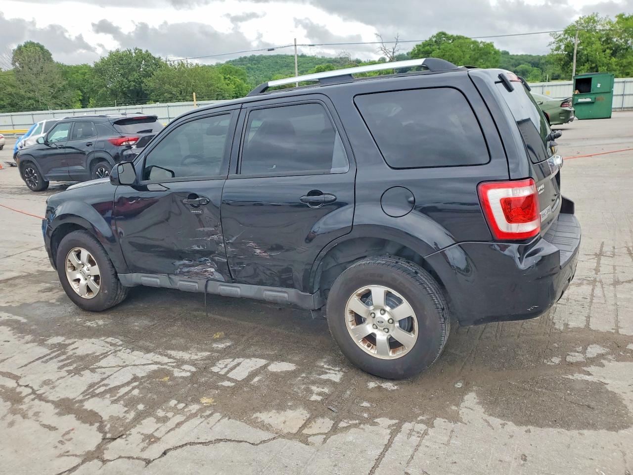 2012 Ford Escape Limited Black vin: 1FMCU0EG3CKC55074