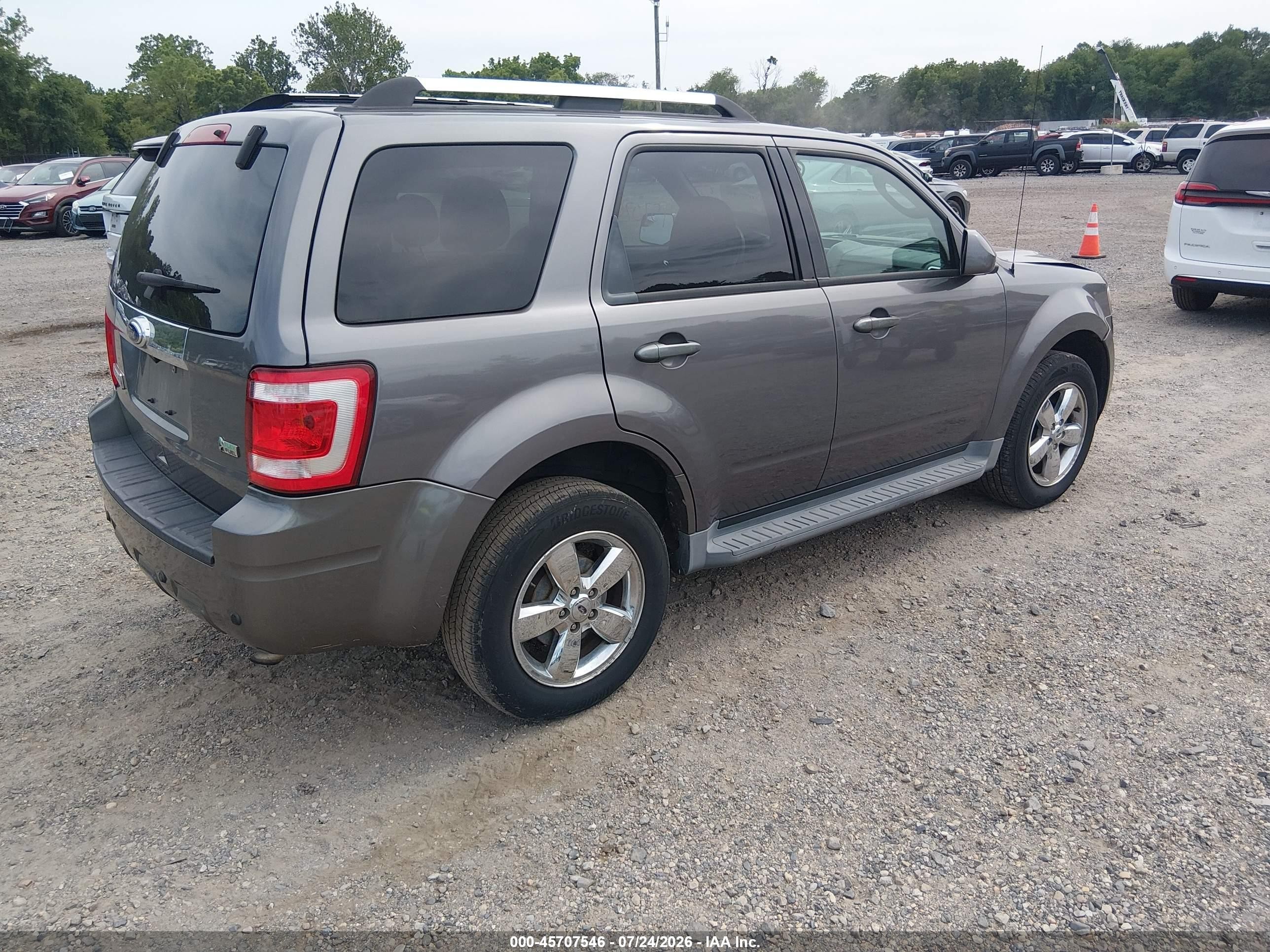 2011 Ford Escape Limited Серый vin: 1FMCU0EG4BKA25820