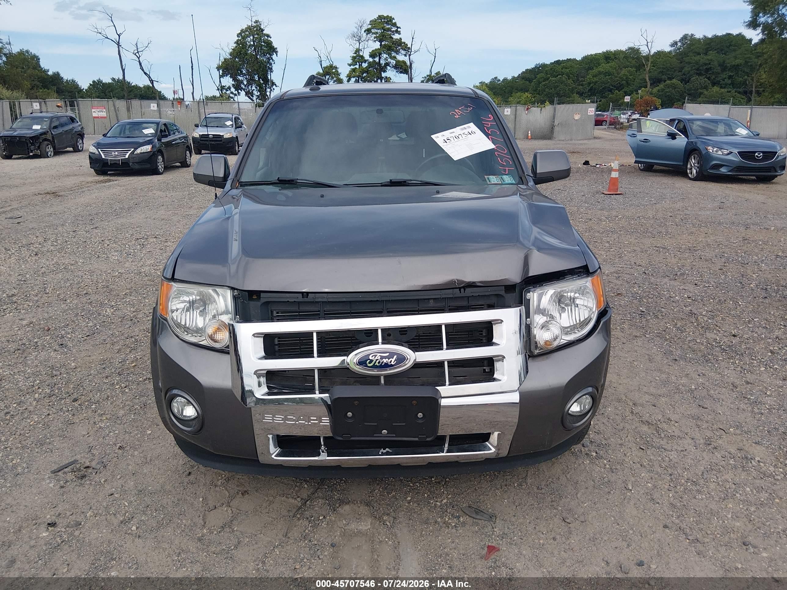 2011 Ford Escape Limited Серый vin: 1FMCU0EG4BKA25820