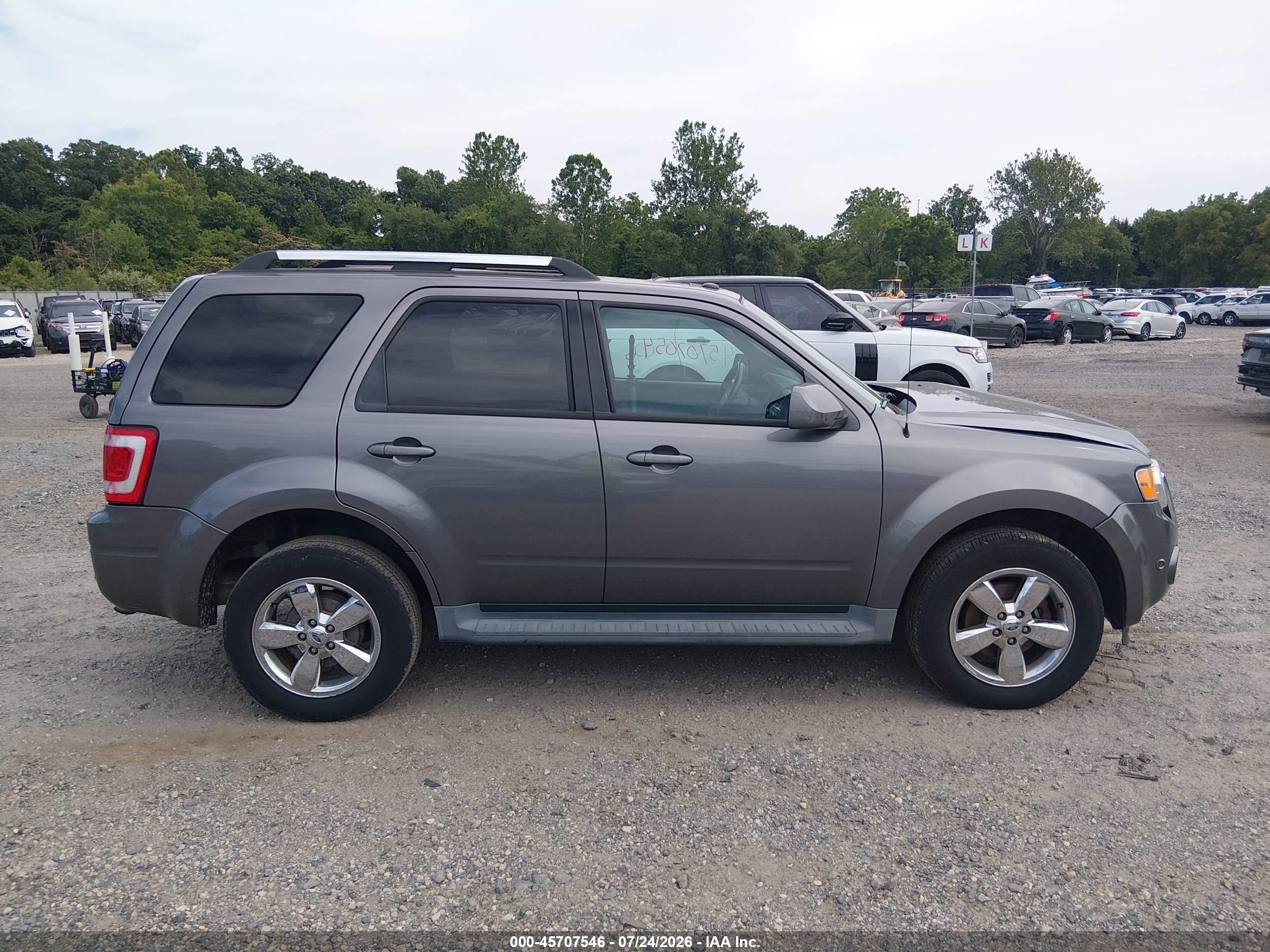 2011 Ford Escape Limited Серый vin: 1FMCU0EG4BKA25820