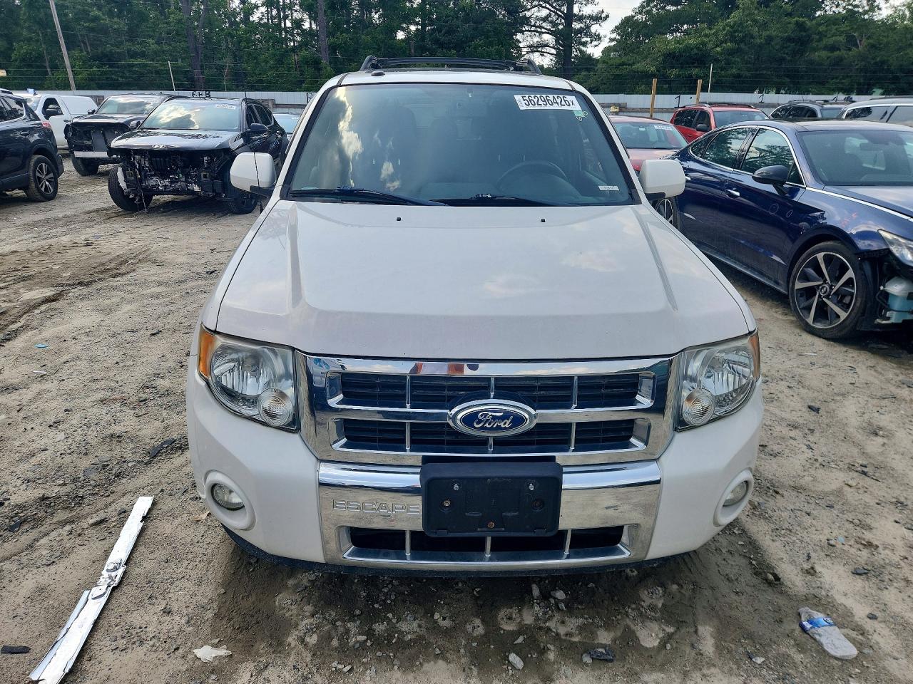 2011 Ford Escape Limited White vin: 1FMCU0EG4BKA71793
