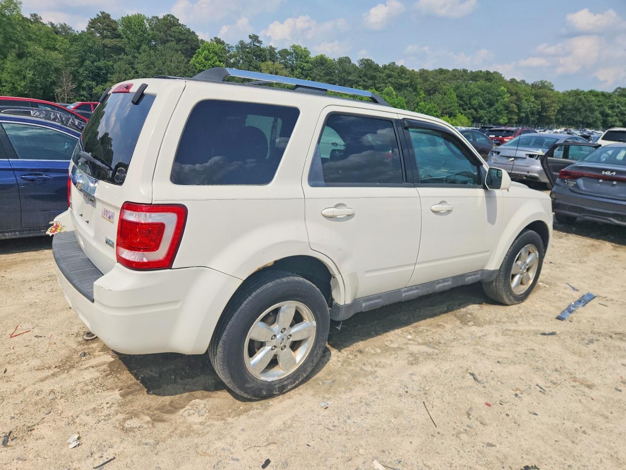 2011 Ford Escape Limited White vin: 1FMCU0EG4BKA71793