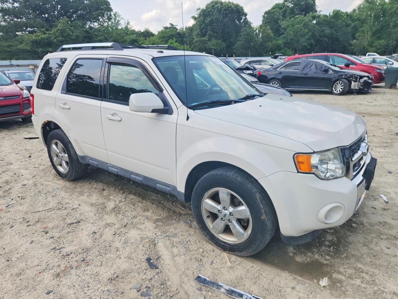 2011 Ford Escape Limited White vin: 1FMCU0EG4BKA71793