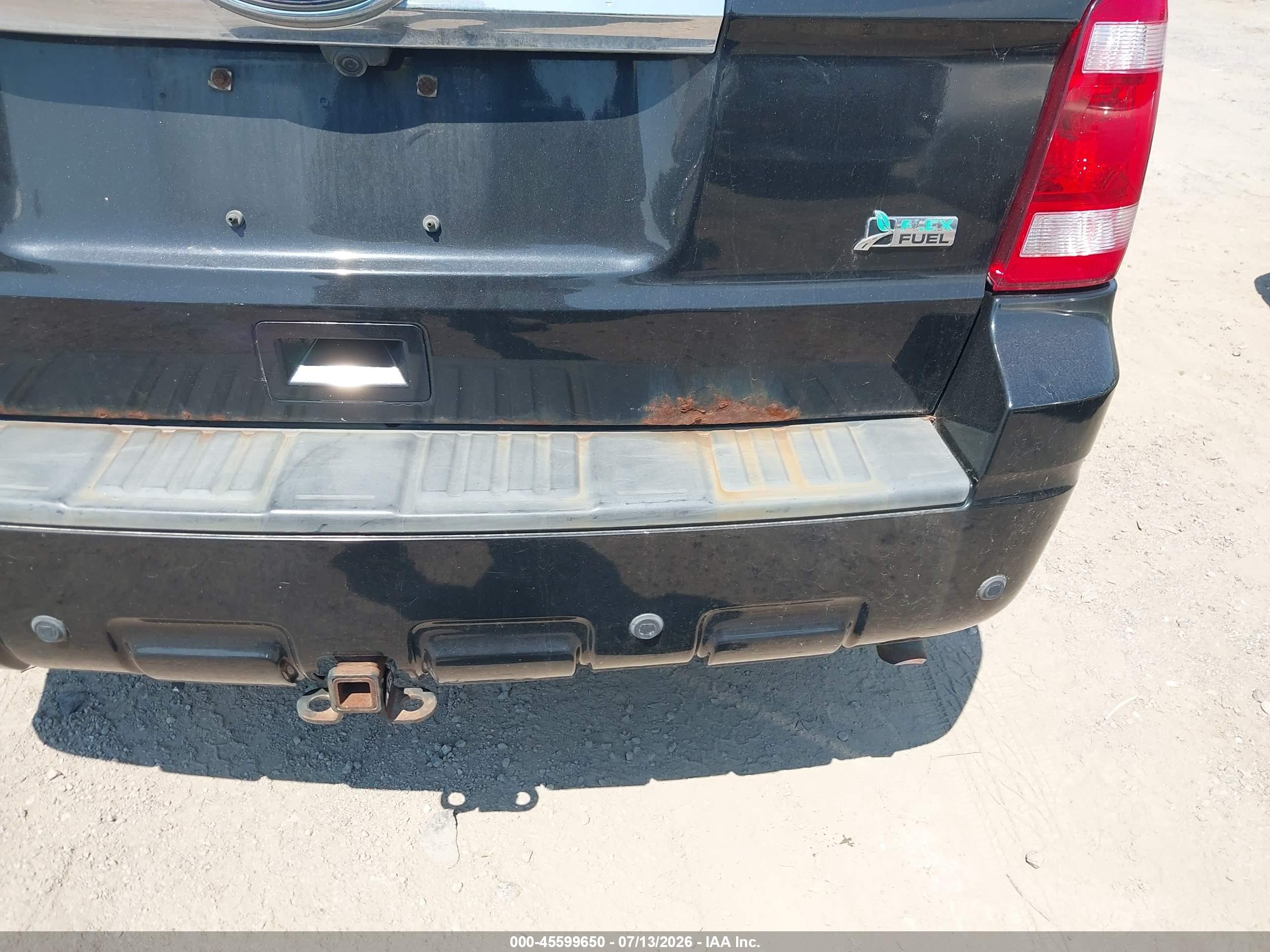 2011 Ford Escape Limited Черный vin: 1FMCU0EG4BKB72557