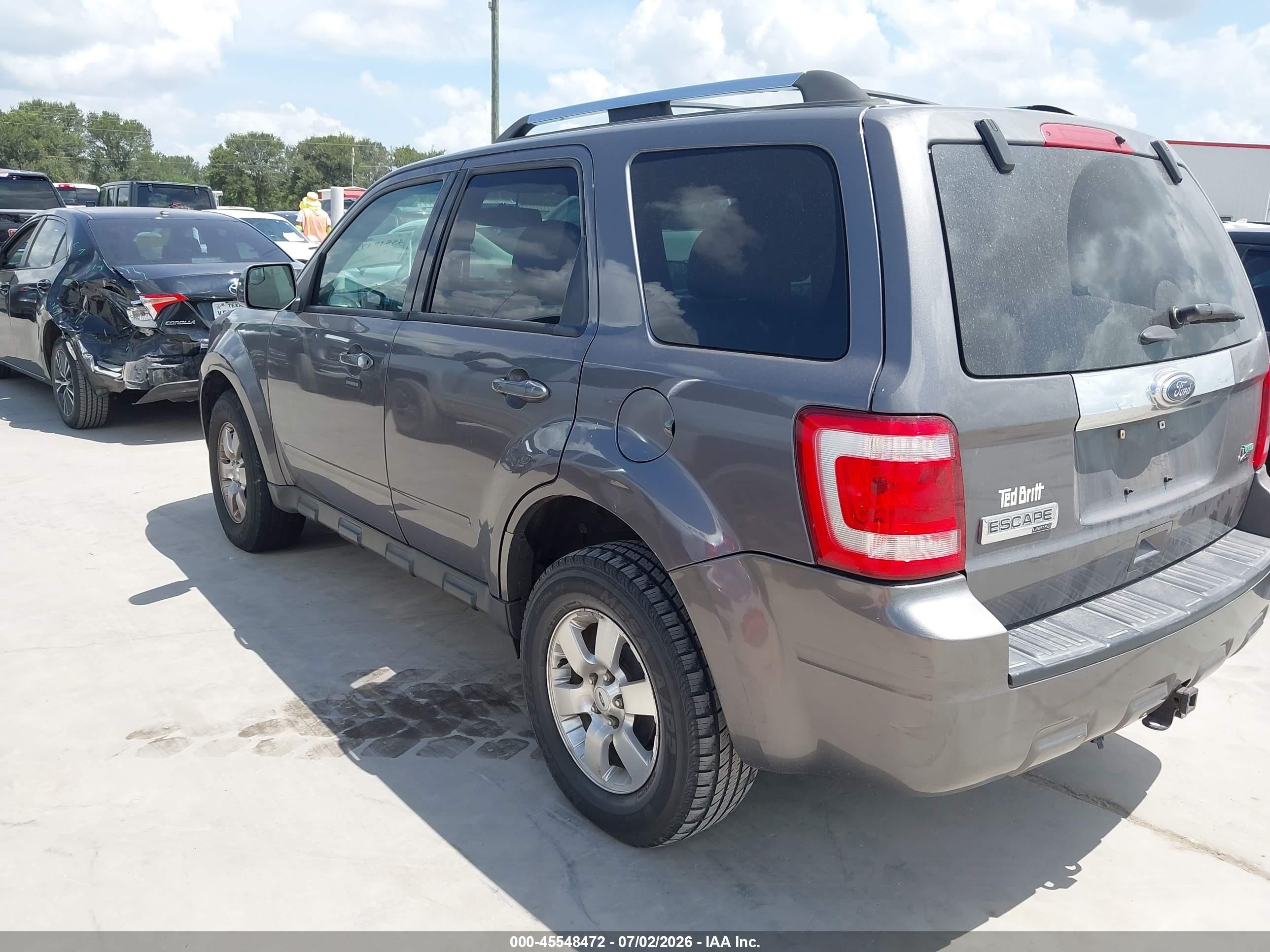 2011 Ford Escape Limited Gray vin: 1FMCU0EG4BKC70519