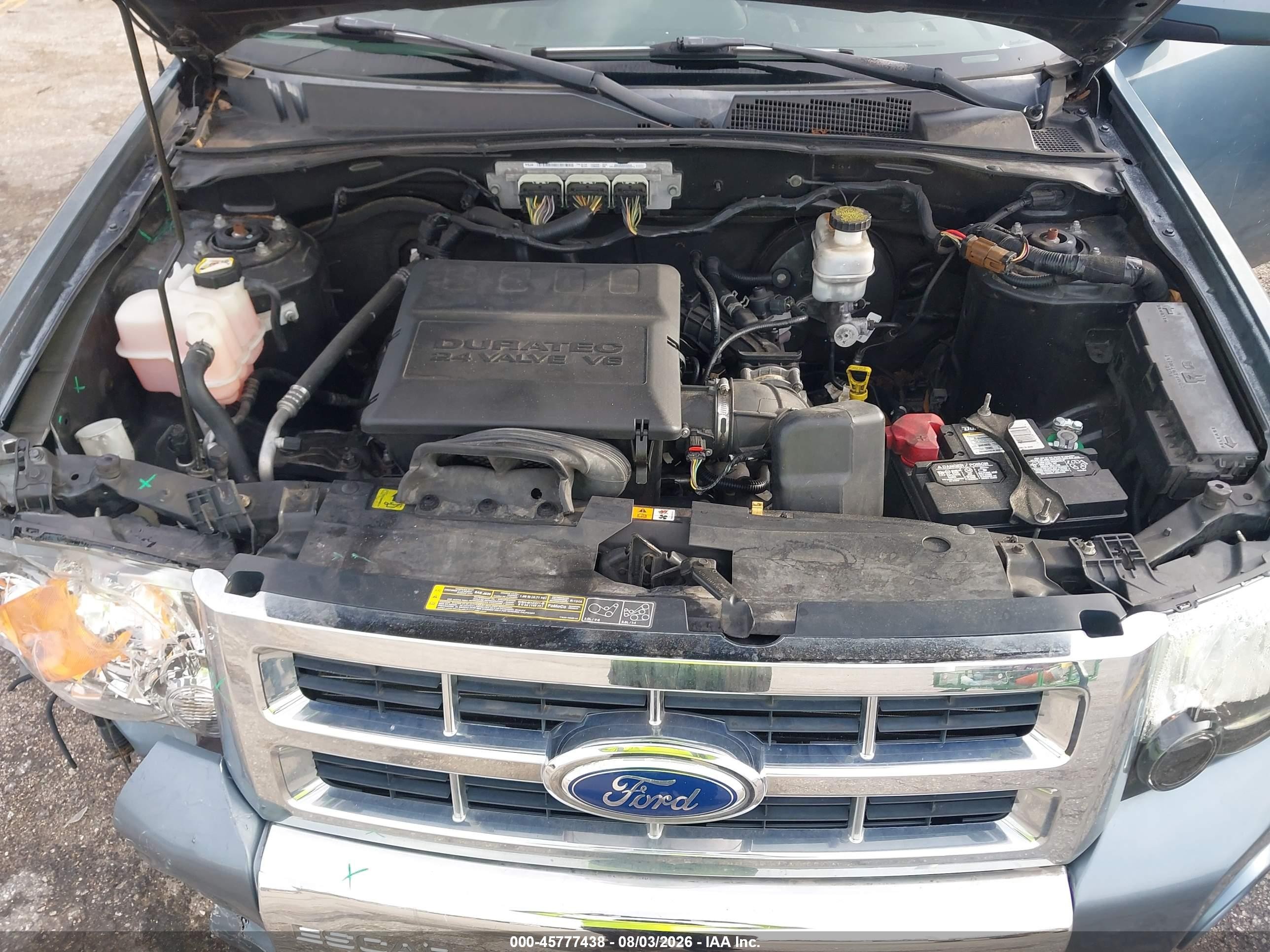 2012 Ford Escape Limited Blue vin: 1FMCU0EG4CKA03804