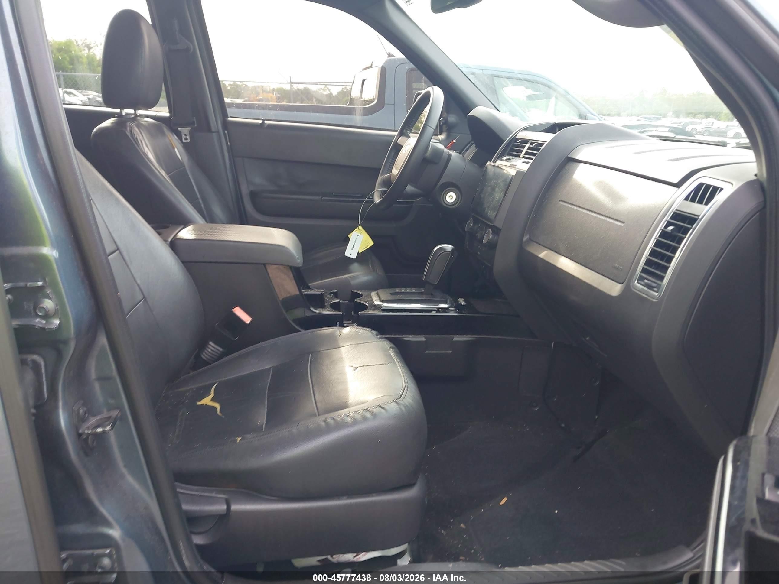 2012 Ford Escape Limited Blue vin: 1FMCU0EG4CKA03804