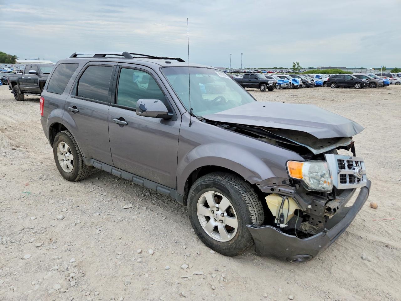 2012 Ford Escape Limited Silver vin: 1FMCU0EG4CKA65669