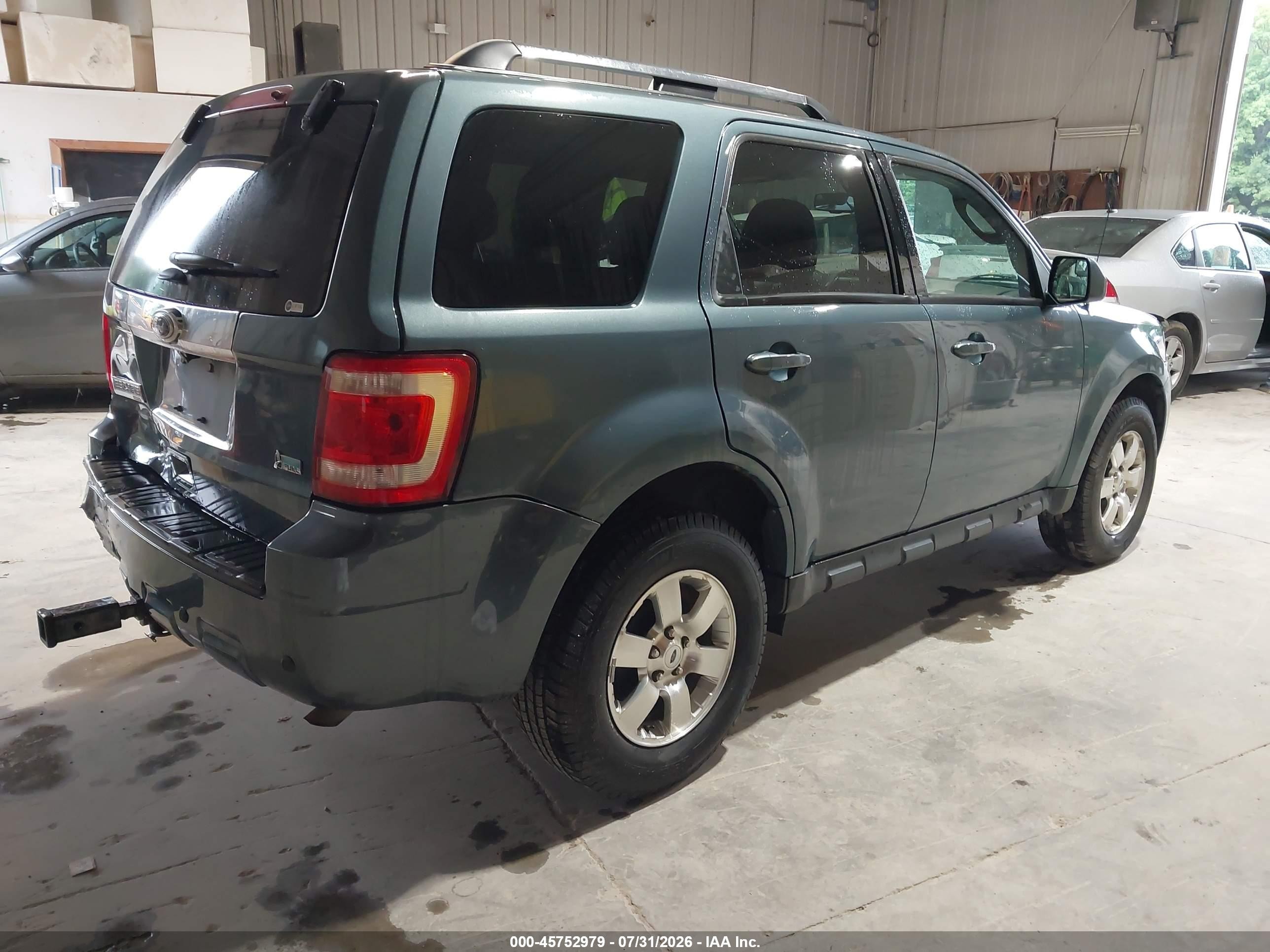 2012 Ford Escape Limited Light Blue vin: 1FMCU0EG4CKC41765
