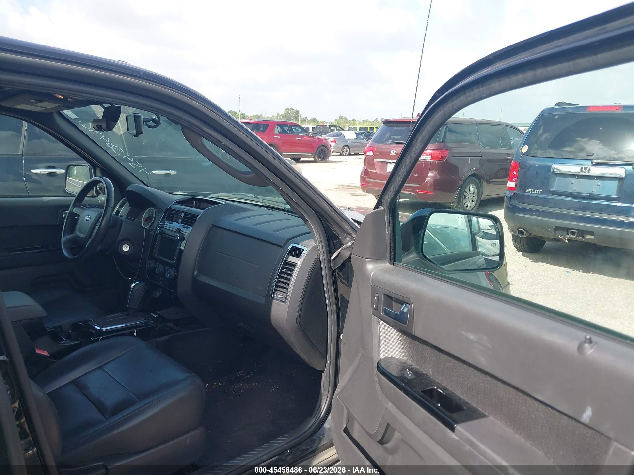 2010 Ford Escape Limited Black vin: 1FMCU0EG5AKD00917