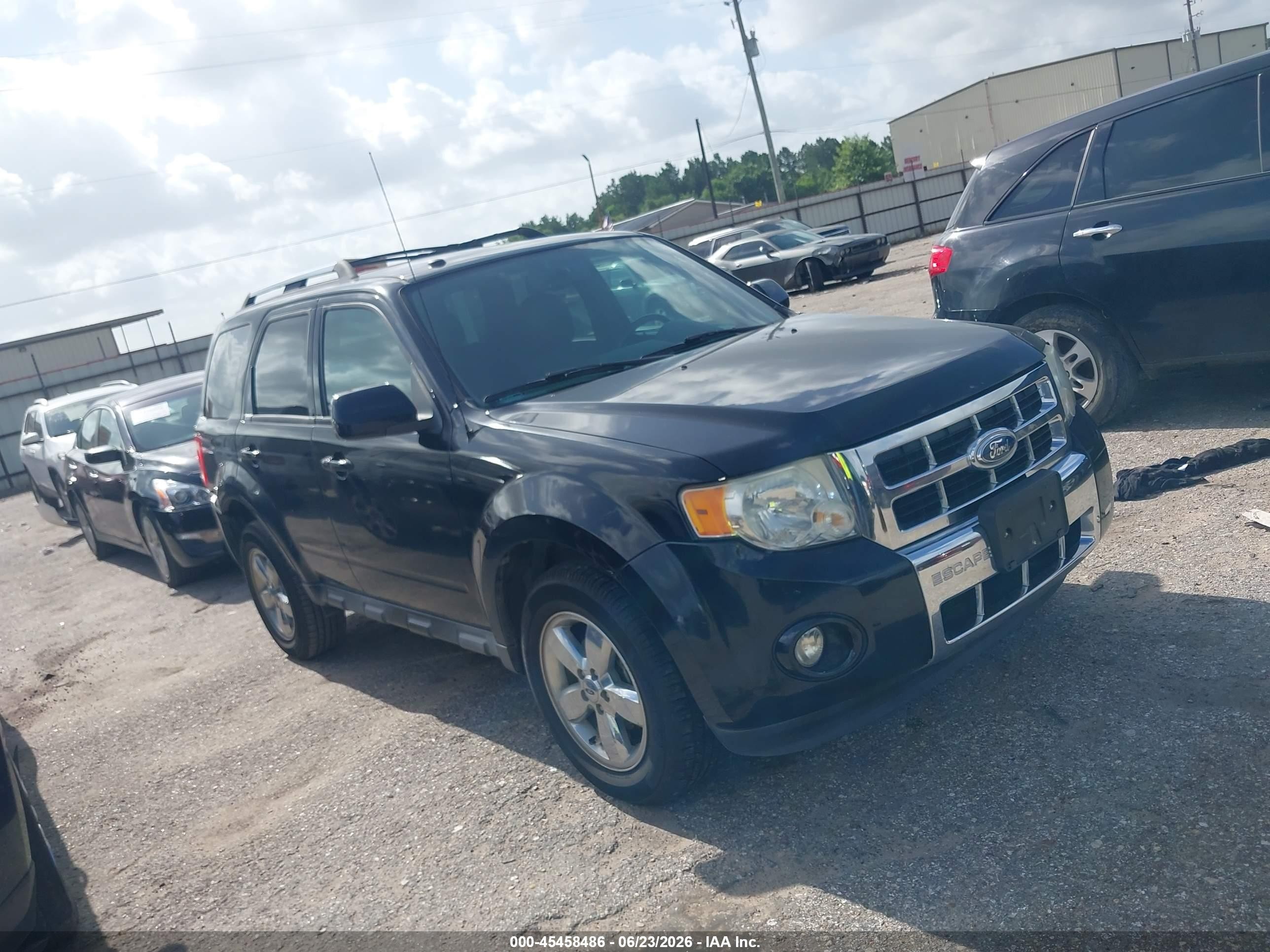 2010 Ford Escape Limited Черный vin: 1FMCU0EG5AKD00917