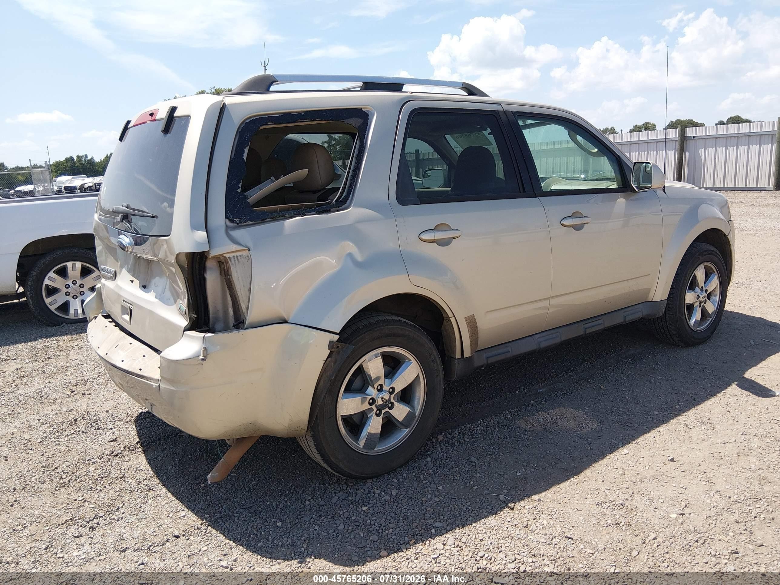 2010 Ford Escape Limited Tan vin: 1FMCU0EG5AKD16647